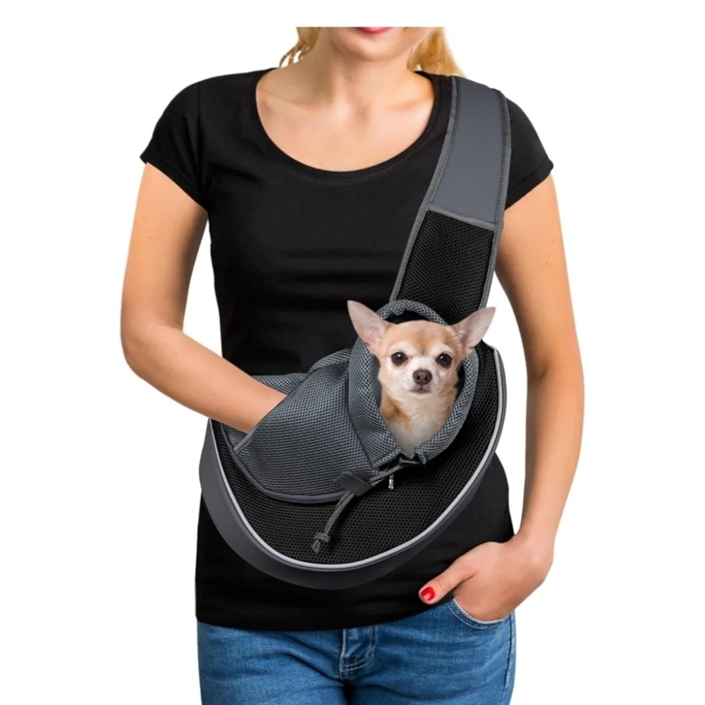 YUDODO Gray Pet Sling Carrier - New No Tags- 2 Available Sm & Large